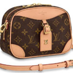 【高品質】*NEW！*【LOUIS VUITTON】可憐なレトロ風バッグ☆DEAUVILLE MINI M45528