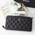 【高品質】人気CHANELシャネル クラシック ロング ジップ ウォレットAP0242