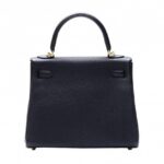 【高品質】エルメス HERMES ケリー 25 トゴ ブラック イエローゴールド金具 U刻印