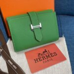 【高品質】HERMES エルメス ベアン カードケース ブラック