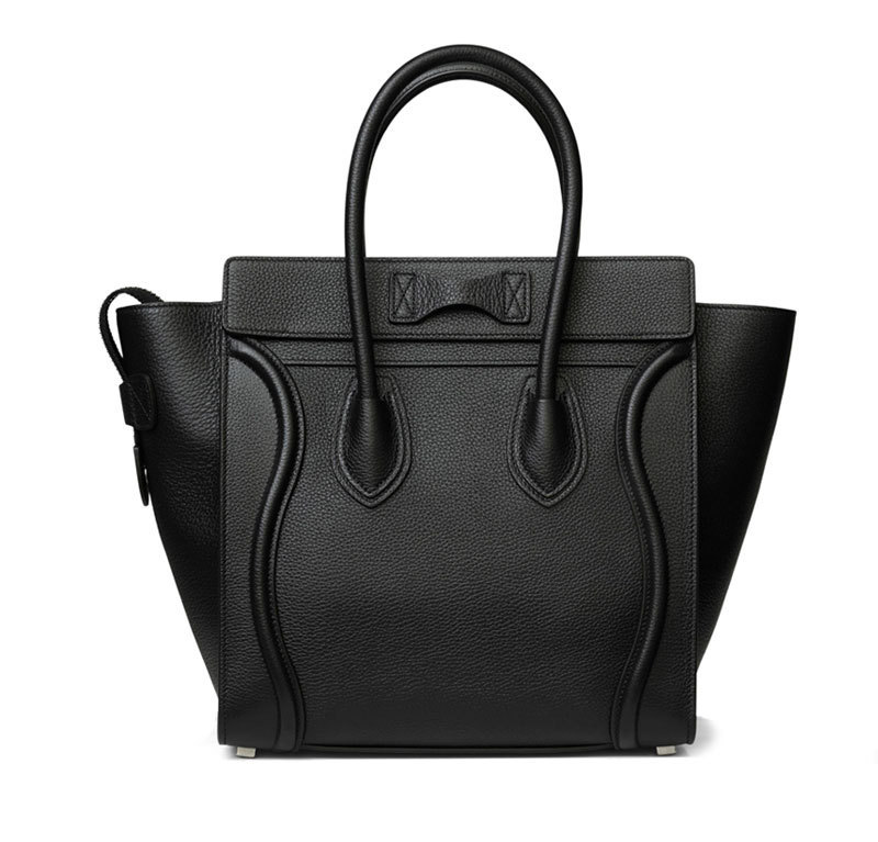 16060374920106205544082460_1 【高品質】☆CELINE ラゲージ マイクロ ドラムドカーフスキン - 画像 (1)