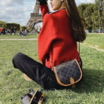 【高品質】入手困難CELINEセリーヌ ファルコ ミディアム バッグトリオンフ