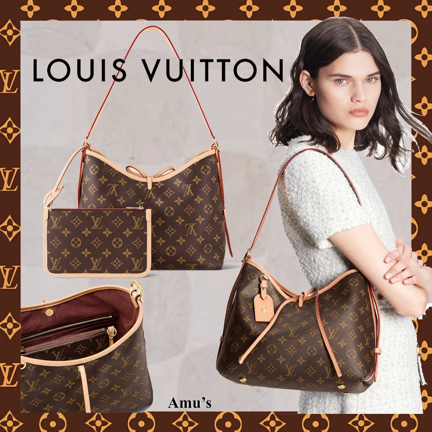 16060374929604626610262460_1 【高品質】《お洒落☆完売必至☆上品》 ルイヴィトン ショルダーバッグ M46203 - 画像 (1)