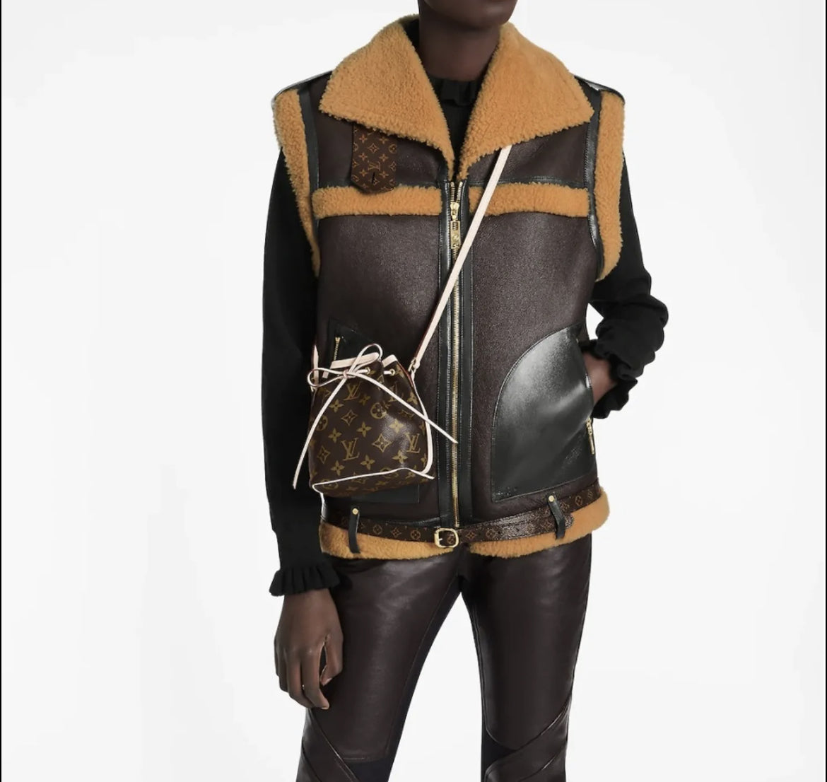 16060374930982707130322460_1 【高品質】入手困難◆大人気LOUIS VUITTON◆ナノノエ M41346 - 画像 (1)