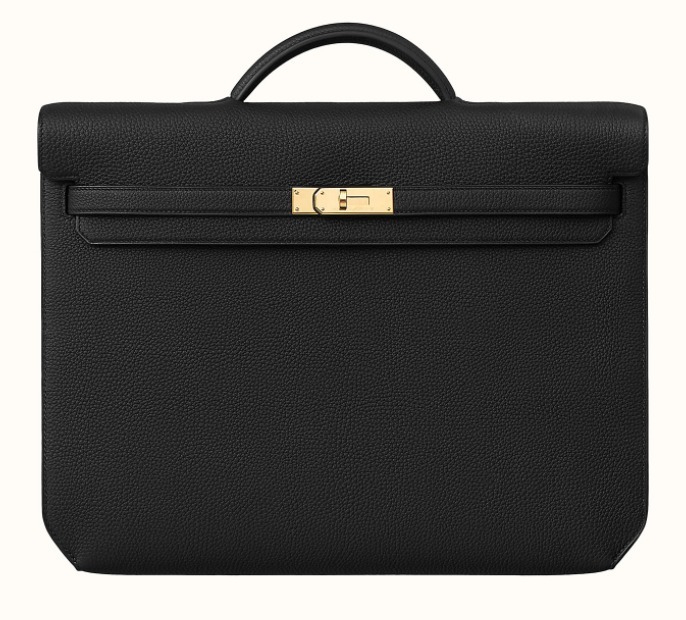 16060374935043632039862460_1 【高品質】エレガント◆Hermes直営店◆大人BLACK☆ブリーフケース Kelly 36 - 画像 (1)