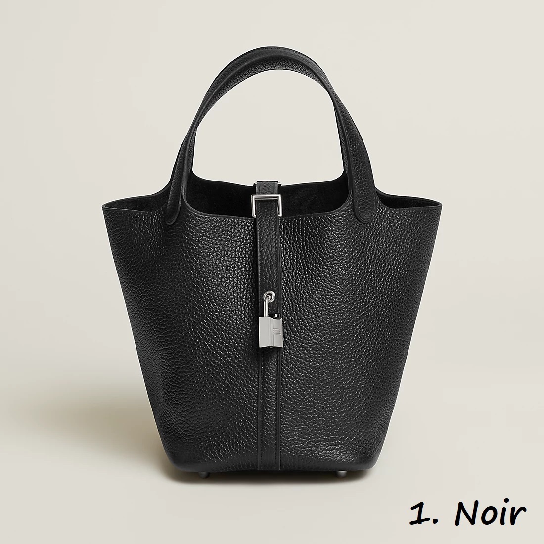 16060457545465496900432460_1 【数量限定】HERMES エルメス ピコタン PM ブラック トリヨン - 画像 (1)