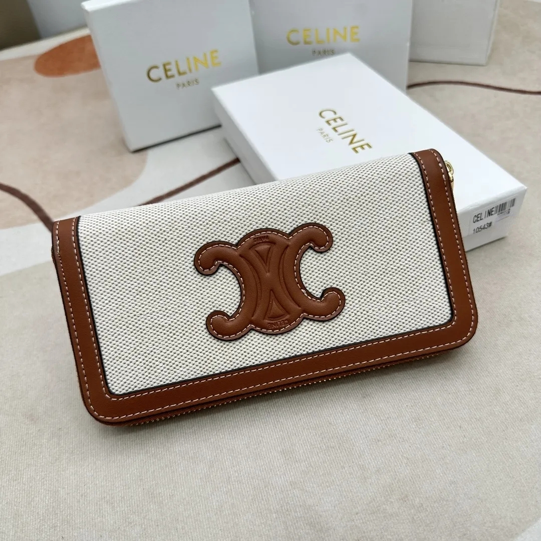 16060849757531991188502460_1 【高品質】人気☆新作CELINE カードホルダー ミニウォレット 長財布 - 画像 (1)
