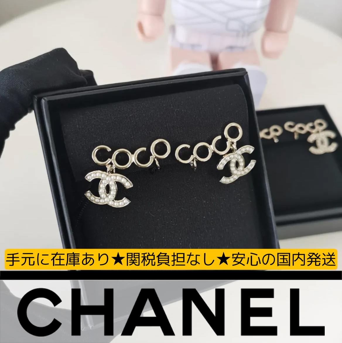 16062054579904821411811820_1 【国内発送/直営店】パールピアス - 画像 (1)