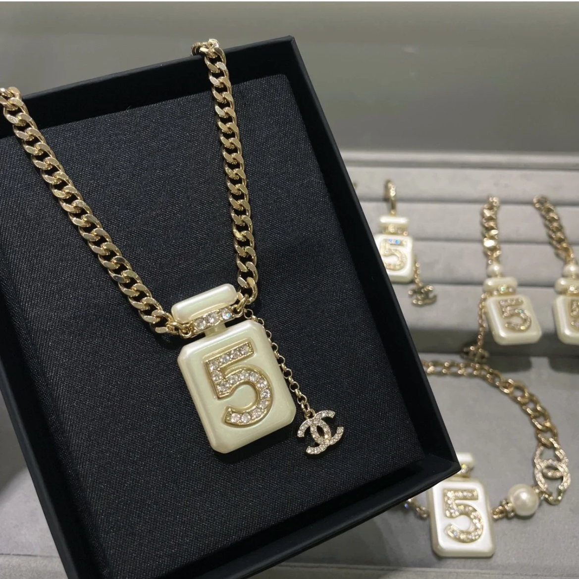 16062054580385991958691820_1 【国内発送/直営店】ネックレス 香水瓶アクセサリー - 画像 (1)