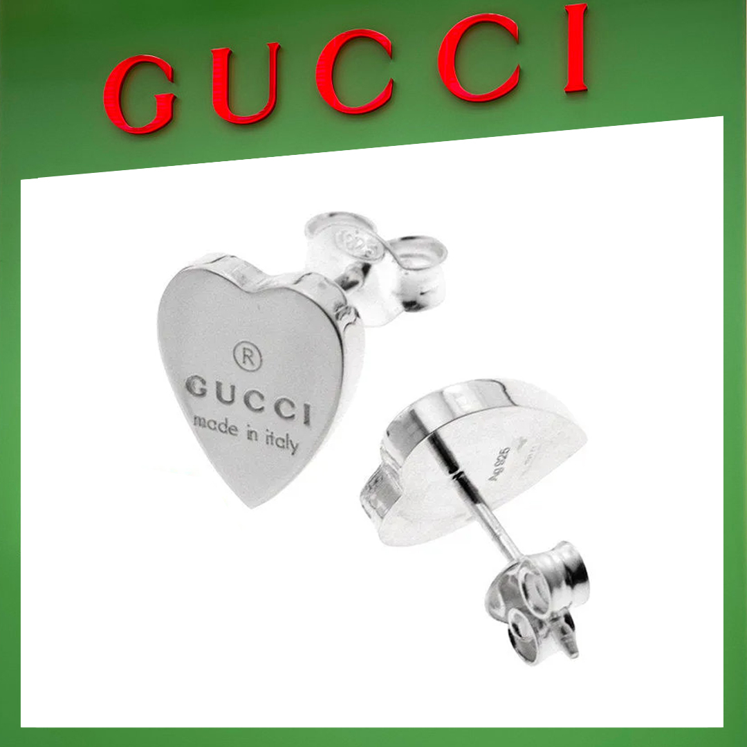 16062054584961642077071820_1 【高品質】【国内発送/直営店】レディース ピアス ハート シルバー - 画像 (1)