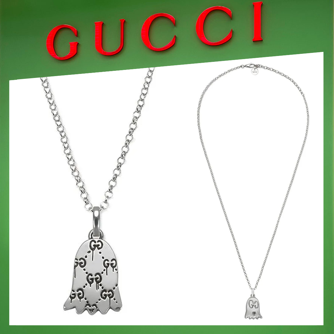 16062054585111965933031820_1 【高品質】【国内発送/直営店】ネックレス グッチゴースト - 画像 (1)