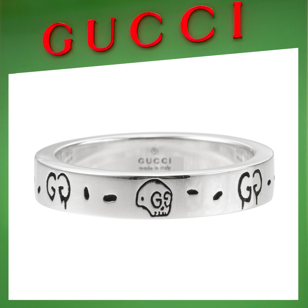 16062054585398185239941820_1 【高品質】【国内発送/直営店】Gucci Ghost リング 指輪 - 画像 (1)