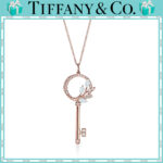 【 ティファニー】【国内発送/直営店】ダイヤモンド ヴァイン サークル キー 18K ローズゴールド