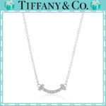 【 ティファニー】【国内発送/直営店】スマイル（ミニ） ペンダントホワイトゴールド