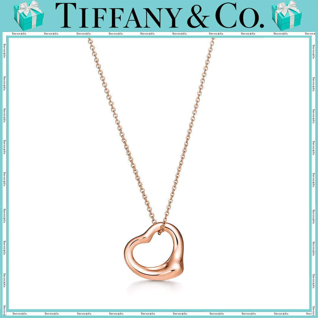 16062054586955949744661820_1 【 ティファニー】【国内発送/直営店】オープン ハート ペンダント幅 16mm - 画像 (1)