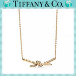 【 ティファニー】【国内発送/直営店】ペンダント イエローゴールドにダイヤモンドをセッティング