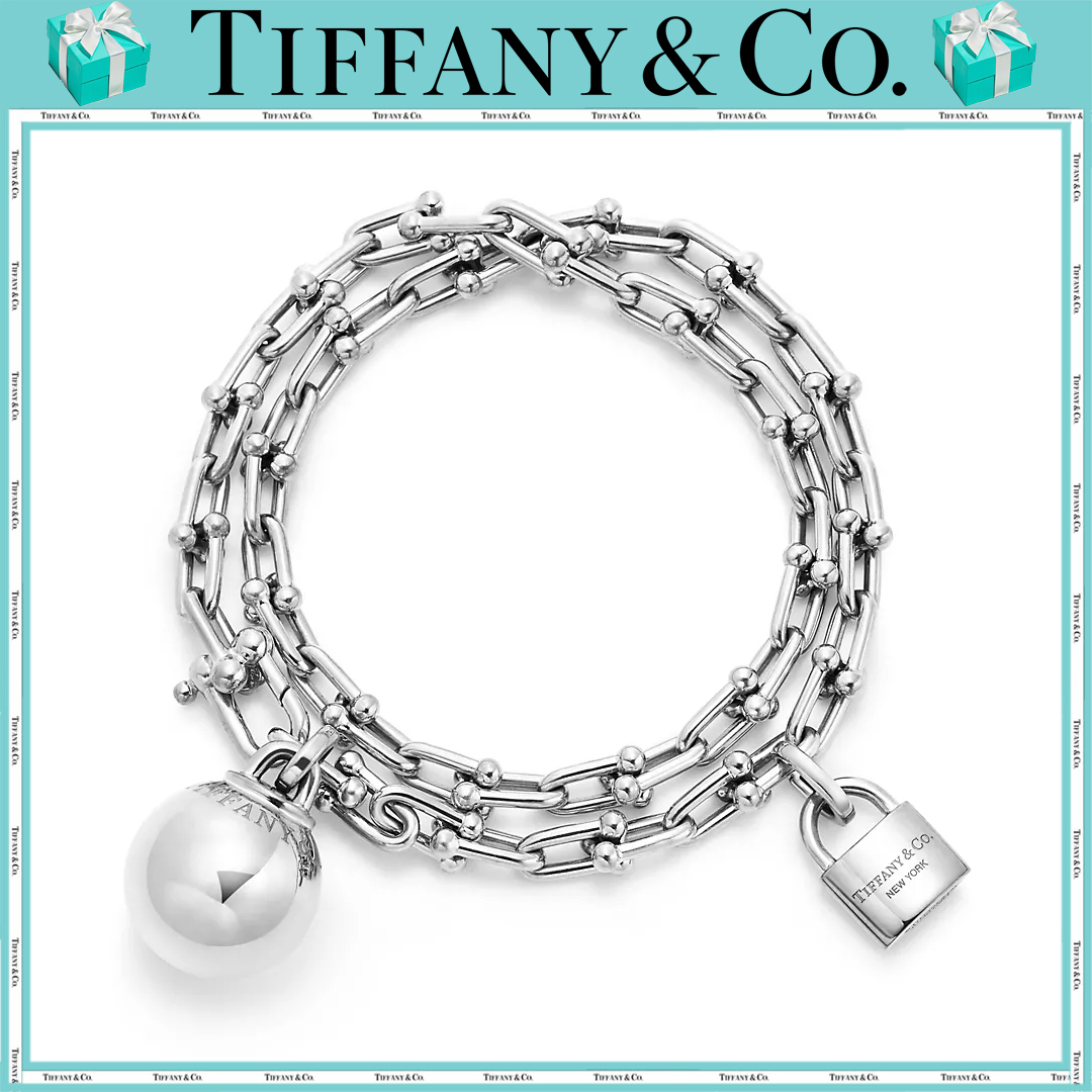 16062054587866113717871820_1 【 ティファニー】【国内発送/直営店】【大注目】ラップ ブレスレット - 画像 (1)