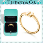 【 ティファニー】【国内発送/直営店】人気♪ 3色 ワイヤー リング 18K  指輪