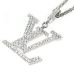 【高品質】【国内発送/直営店】ネックレス パンダンティフ LV GM Q93670 モノグラム ロゴ ダイヤモンド