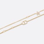 【高品質】【国内発送/直営店】PETIT CD ダブル ネックレス メタル & クリスタル