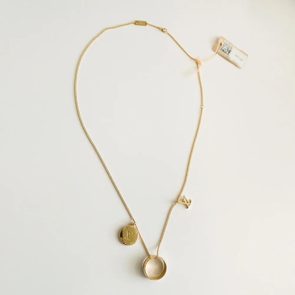 16062054709578943766571820_1 【高品質】【国内発送/直営店】ネックレス リング モノグラムM80189 - 画像 (1)