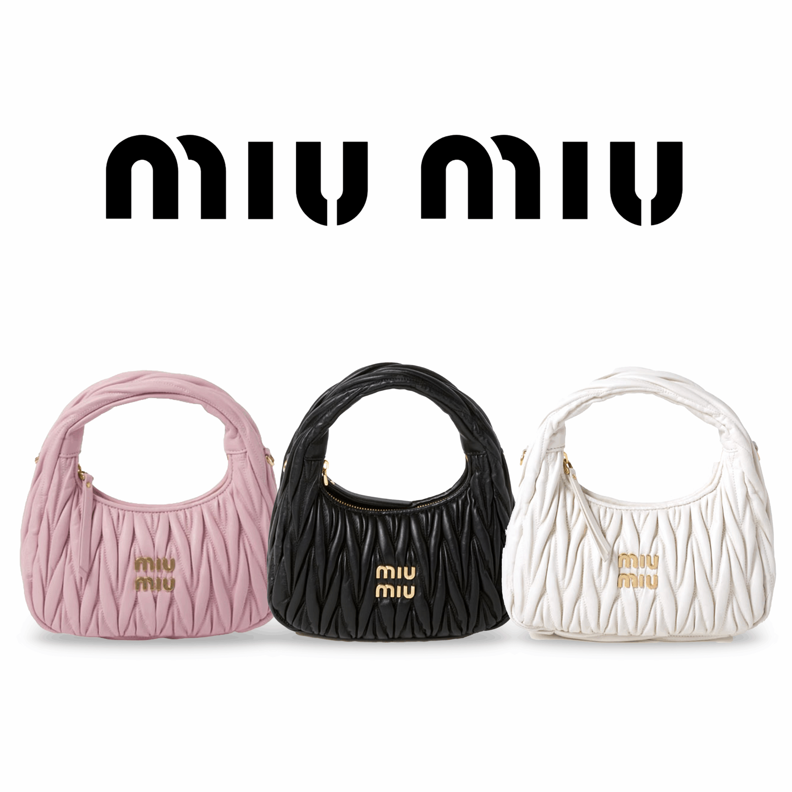 16066911375749858036351820_1 MIUMIU バッグ ワンダー MATELASSE マテラッセ - 画像 (1)