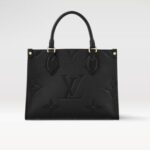 【高品質】シンプル上で品♪【 LOUIS VUITTON 】オンザゴー PMトートバッグ