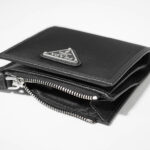 【高品質】【新作】プラダ PRADA メンズ 2つ折り財布 TESSUTO SAFFIAN