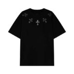 【Chrome Hearts】梵字クロスTシャツ ユニセックス 高品質 半袖