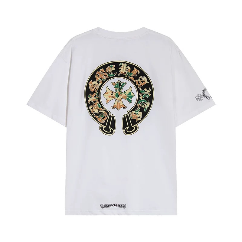 16069738960598238941141820_1 【Chrome Hearts】クロムハーツ Tシャツ 男女兼用 高品質 半袖 CH026 - 画像 (1)