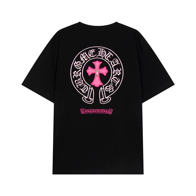16069739117977081401641820_1 【Chrome Hearts】クロムハーツ Tシャツ 男女兼用 高品質 半袖 CH027 - 画像 (1)
