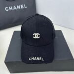 【Chanel】2025新作 シャネル 刺繍入りベースボールキャップ