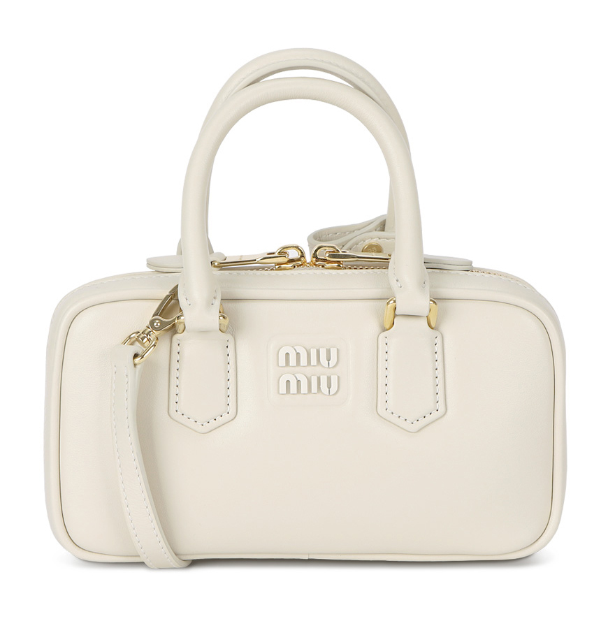 16069782037212816128951820_1 ミュウミュウ 【MIU MIU】2025新作 アルカディ レザーバッグ - 画像 (1)