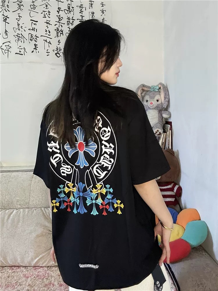 16069785069844932041871820_1 【Chrome Hearts】2025新作 クロムハーツ Tシャツ 男女兼用 高品質 半袖 CH036 - 画像 (1)