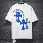 【Chrome Hearts】2025新作 クロムハーツ Tシャツ 男女兼用 高品質 半袖 CH038