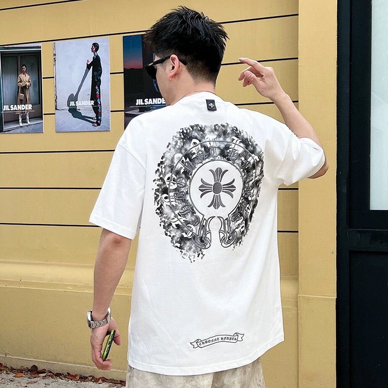 16069785301133786320221820_1 【Chrome Hearts】2025新作 クロムハーツ Tシャツ 男女兼用 高品質 半袖 CH039 - 画像 (1)