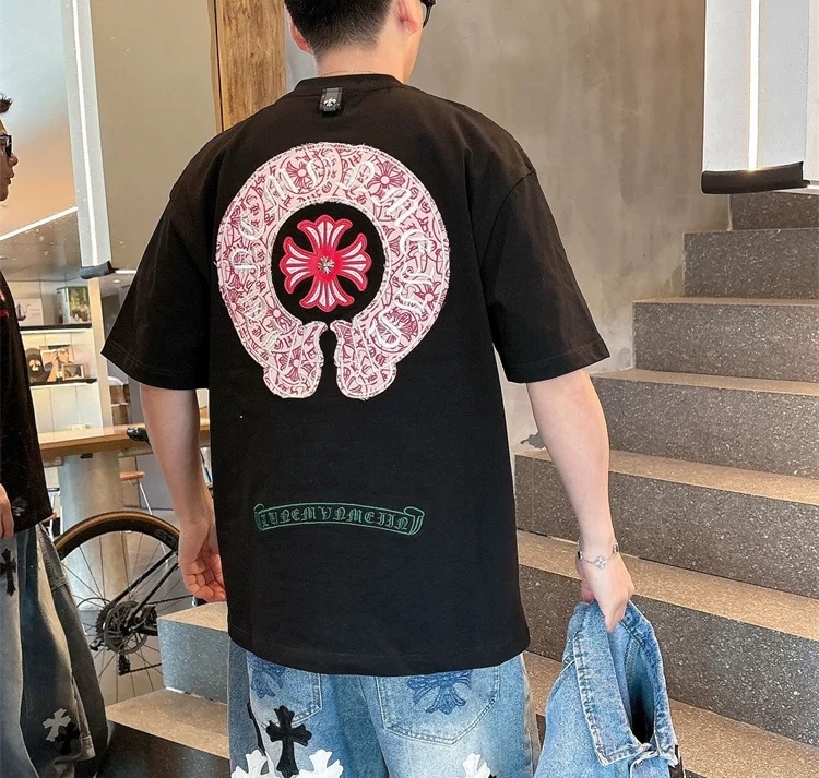 16069785564679019400111820_1 【Chrome Hearts】2025新作 クロムハーツ Tシャツ 男女兼用 高品質 半袖 CH042 - 画像 (1)