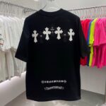 【Chrome Hearts】2025新作 クロムハーツ Tシャツ 男女兼用 高品質 半袖 CH044
