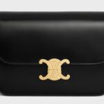 CELINE クラシックトリオンフバッグ - シャイニーカーフスキン