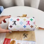 2025‘新作【楽しい春色】ルイヴィトン x 村上隆 コラボ　ナノスピーディ