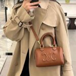 【CELINE】セリーヌ トリオンフ　スモール ボストンバッグ