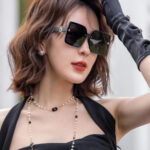 【CHANEL】シャネル 2025年 新作トレンド 大人気 ファッション スクエア 偏光サングラス CH9851