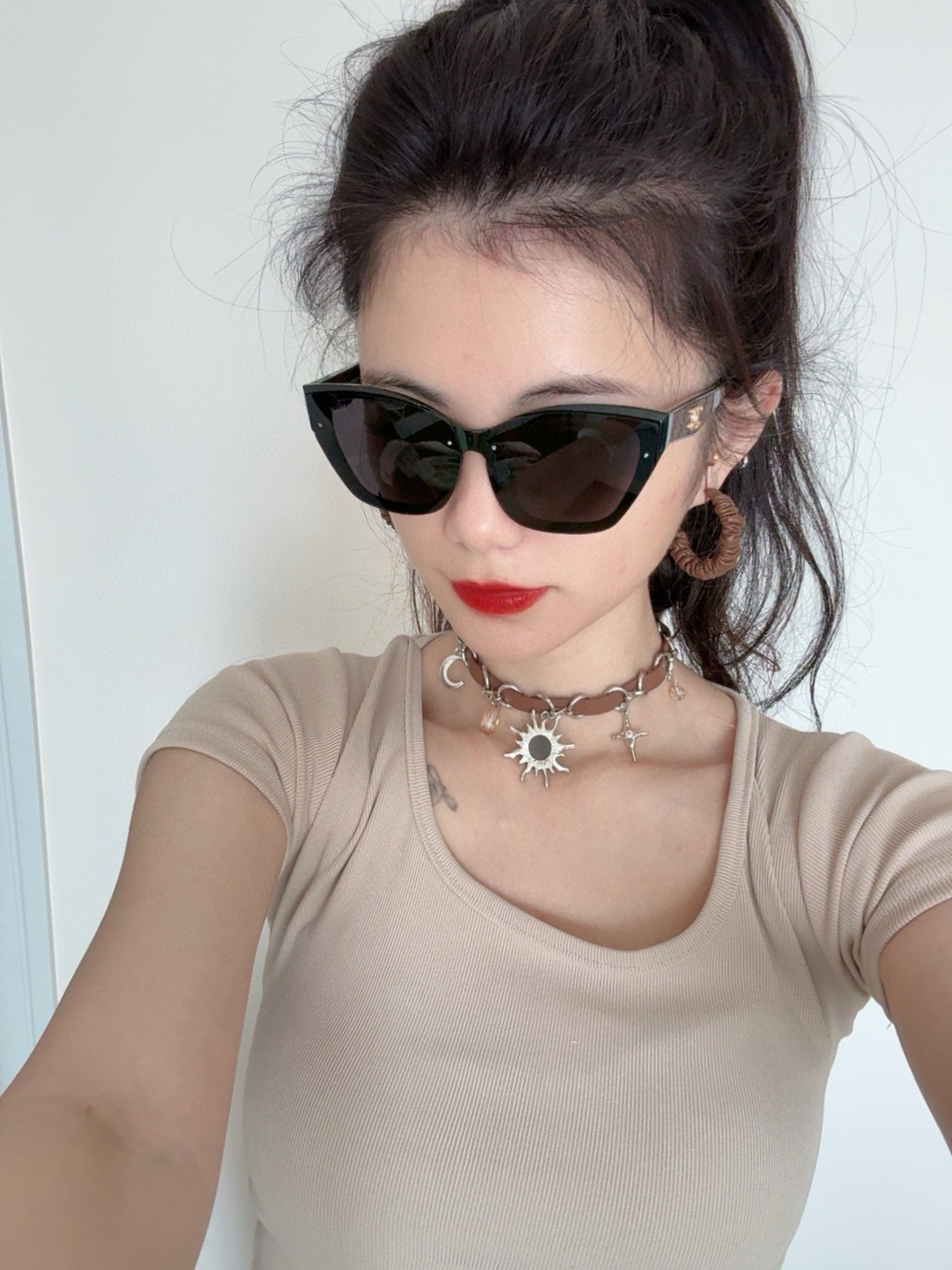 16070060762646087444031820_1 【Chanel】シャネル ビッグフレーム 偏光サングラス UVカット CH0311 - 画像 (1)