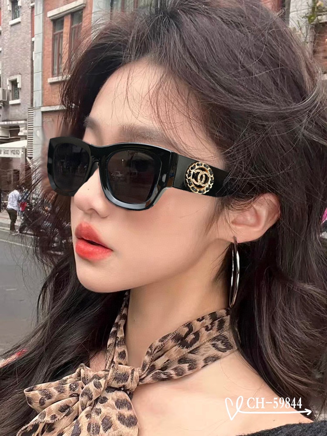 16070061646062475509651820_1 【CHANEL】シャネル 2025年新作トレンド 大人気 ファッションスクエア 偏光サングラス CH59844 - 画像 (1)