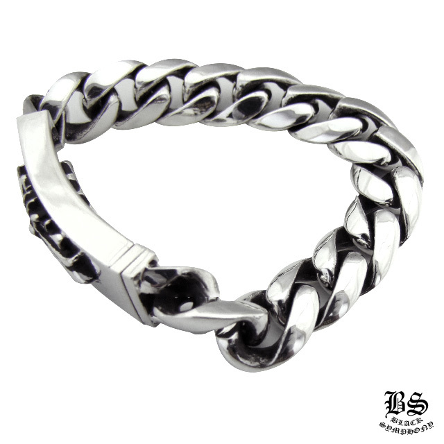 16070099120090689542431820_1 クロムハーツ フローラルクロスIDブレスレットクラシックチェーン - 画像 (1)