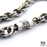 クロムハーツ ペーパーチェーンブレスレット8インチ