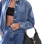 VIP価格◆MIUMIU◆マドラス レザー ホーボー ショルダーバッグ