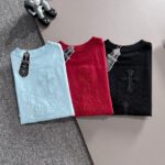 クロムハーツ 2025年春夏新作 半袖Tシャツ T138080 (3色展開)