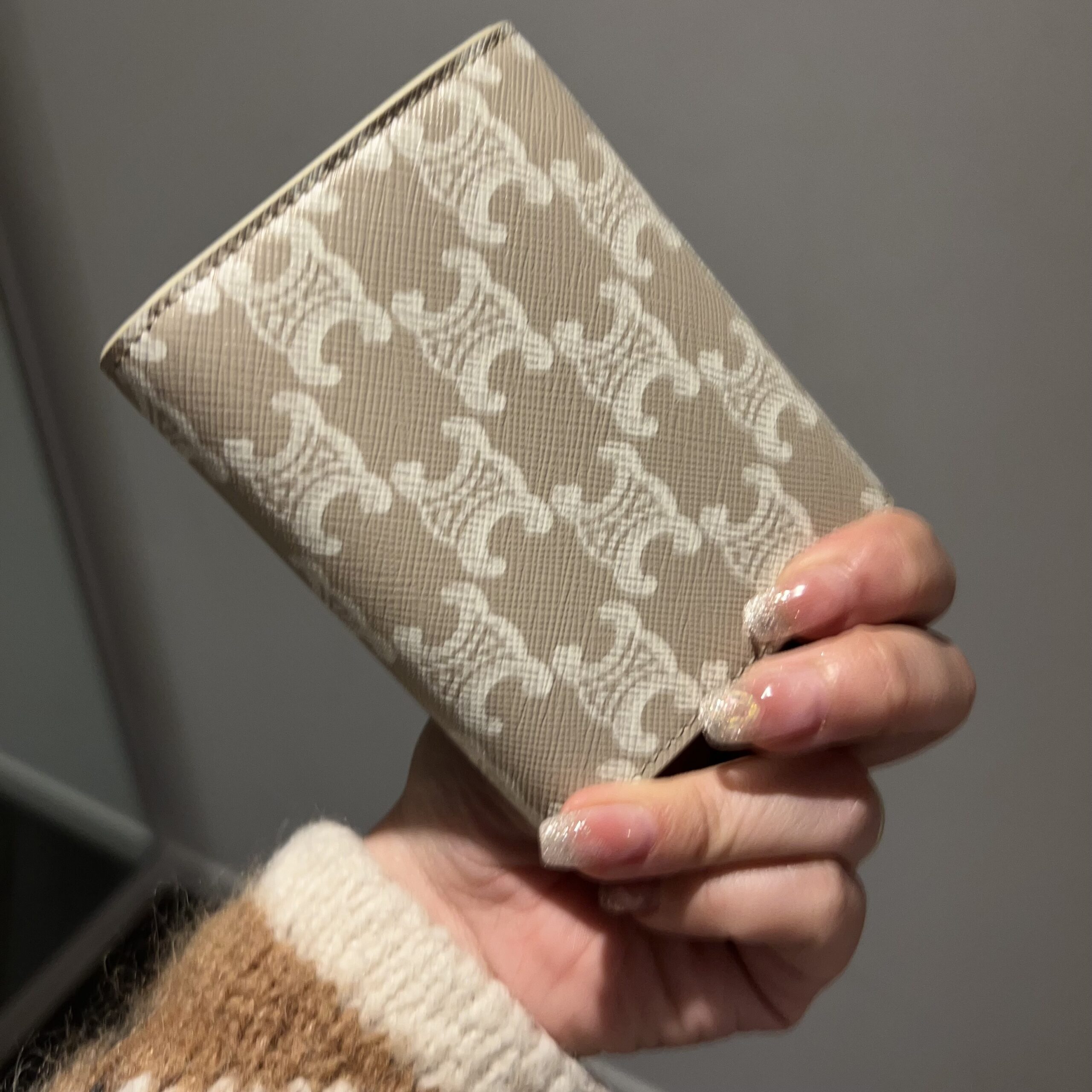 16070263767095750627691820_1 【CELINE】早い者勝ちセール!トリオンフ 3つ折り財布 - 画像 (1)