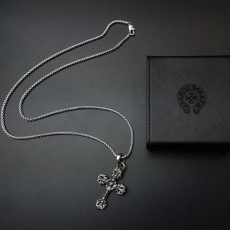 16070681952239105709601820_1 クロムハーツ フィリグリークロス ペンダントXS ベイル ネックレス 男女兼用 - 画像 (1)